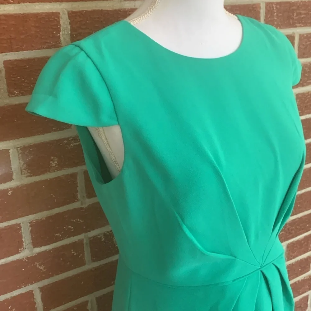 J Crew green dress - Picture 3 of 7